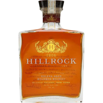 Bottle shot for  Hillrock Solera Cask Aged Bourbon 92 Proof