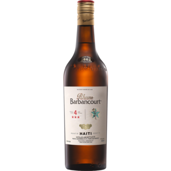 Bottle shot for  Barbancourt 4yr Old 3 Star