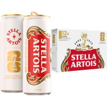 Product image for  Stella Artois 12pk Cans