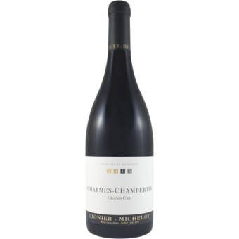 Bottle shot for 2015 Lignier Michelot Charmes Chambertin Grand Cru