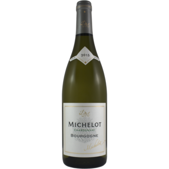 Bottle shot for 2015 Domaine Michelot Bourgogne Blanc
