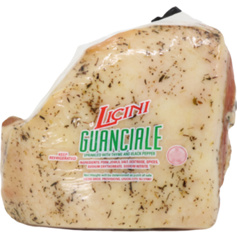 Bottle shot for  Licini Guanciale