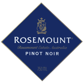 Label shot for 2010 Rosemount Pinot Noir