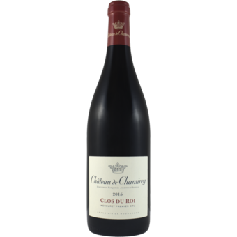 Bottle shot for 2015 Chateau De Chamirey Mercurey Rouge Clos Du Roi 1er Cru