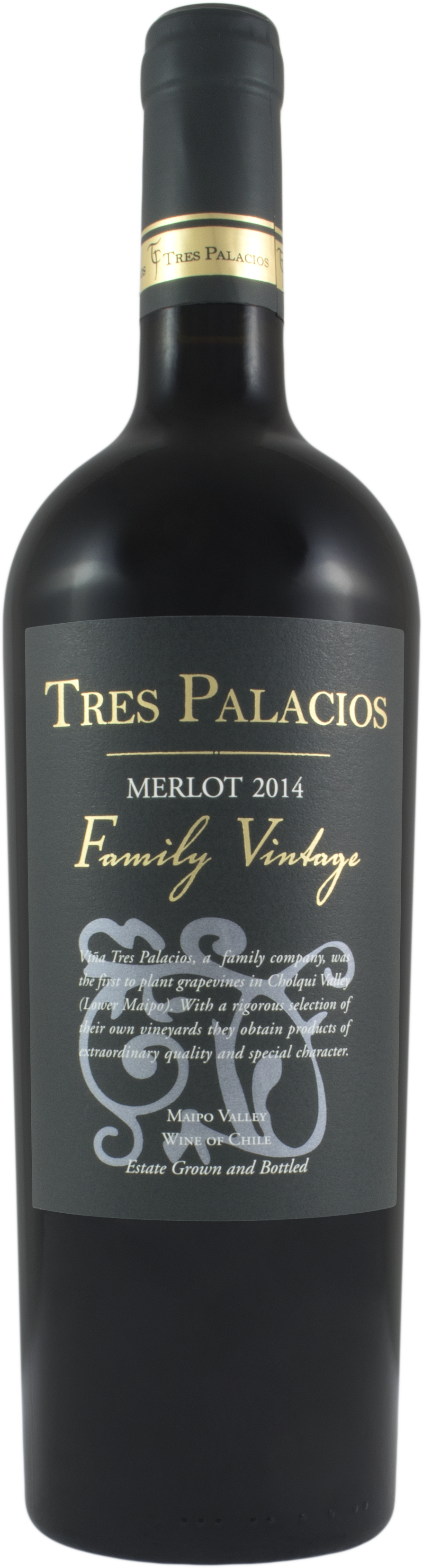 2014 Tres Palacios, Family Vintage Merlot Wine Library