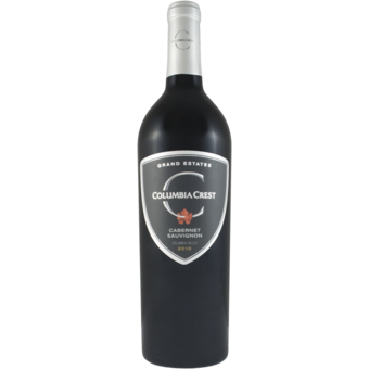 Bottle shot for 2016 Columbia Crest Grand Estate Cabernet Sauvignon