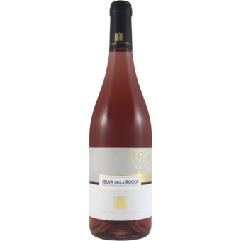 Bottle shot for 2016 Cantine Le Grotte Selva Della Rocca Rosato