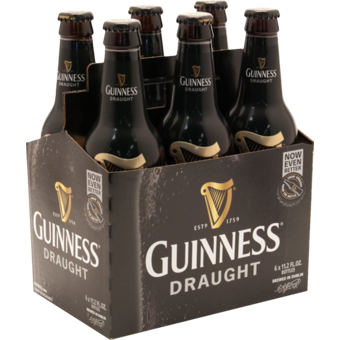 Bottle shot for  Guinness Draft Bottles 6pk