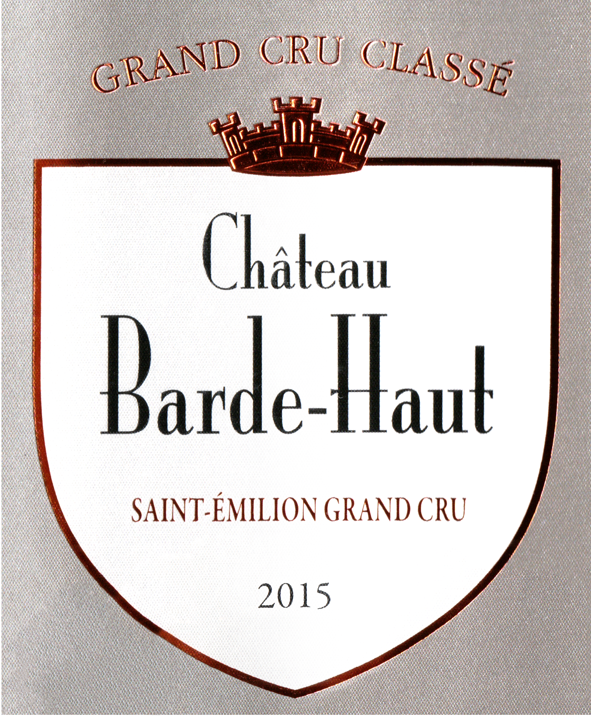 2015 Chateau Barde Haut Grand Cru Classe St Emilion | Wine Library