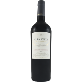 bottle shot for 2012 Alta Vista Premium Cabernet Sauvignon