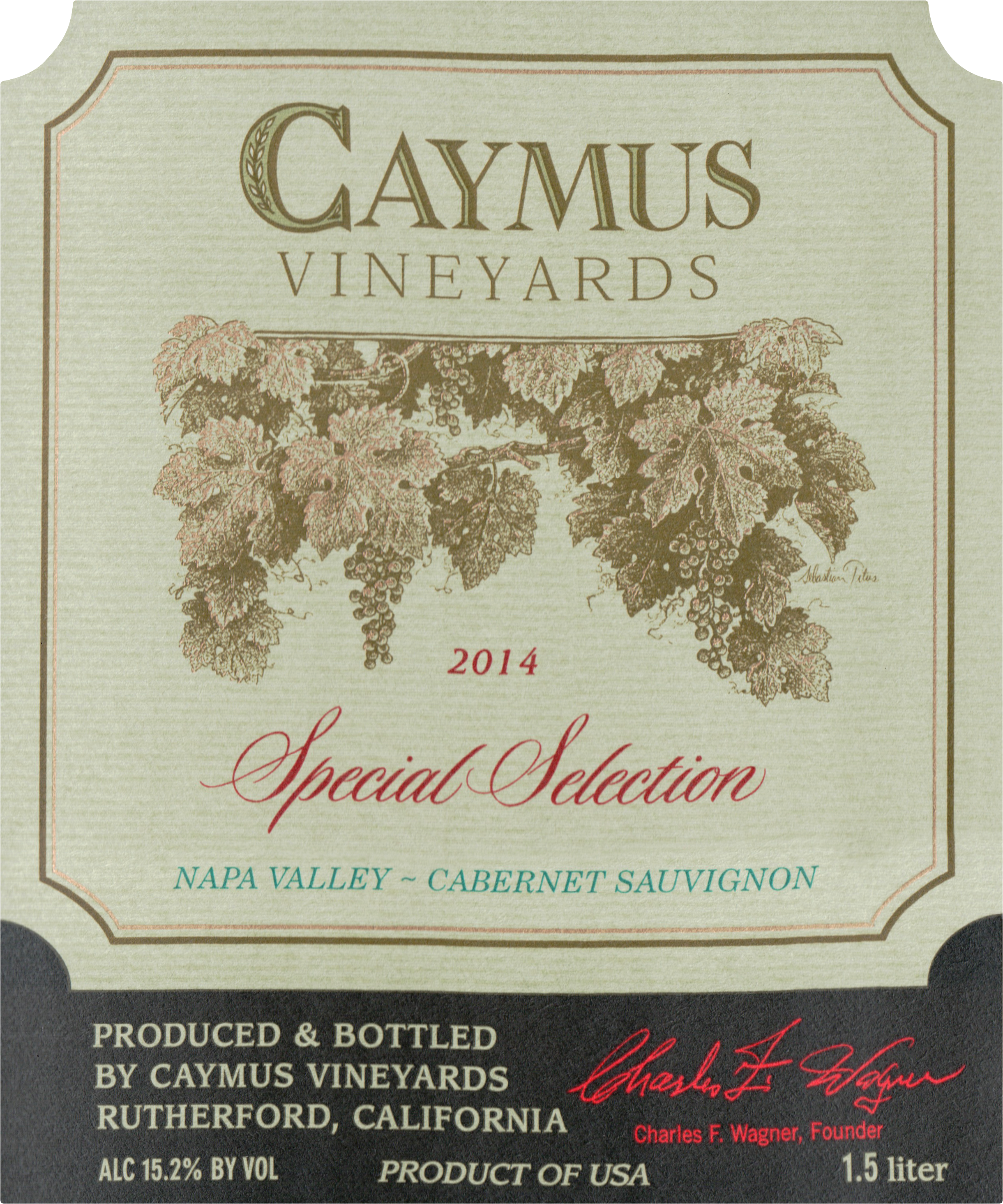 ケイマス カベルネ ソーヴィニヨン スペシャル セレクション 2014 Caymus Special Selection Cabernet Sauvignon (1.5 Liter