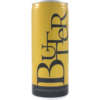 Bottle shot for  Butter Chardonnay 250ml Can