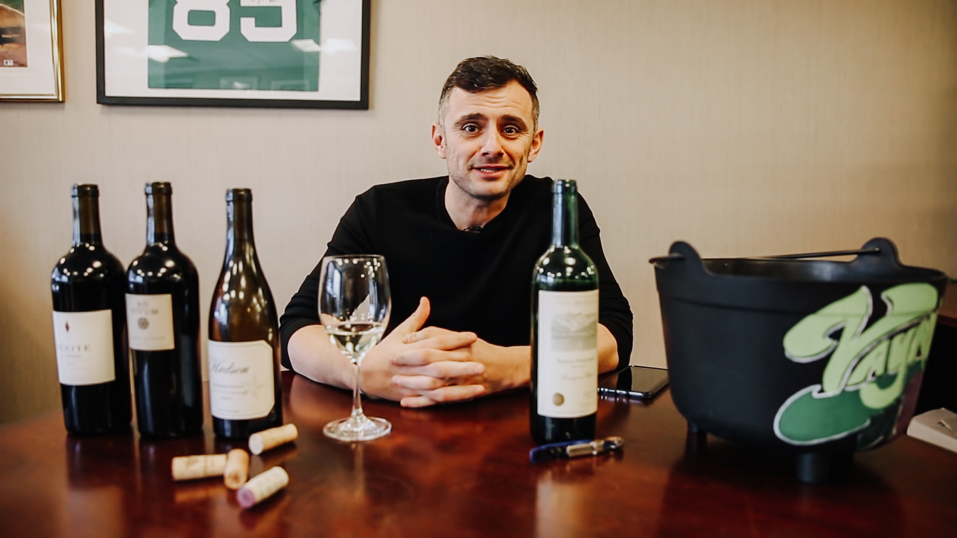 Exclusive Blind Wine Tasting And Business Q&A With Garyvee Wine Library