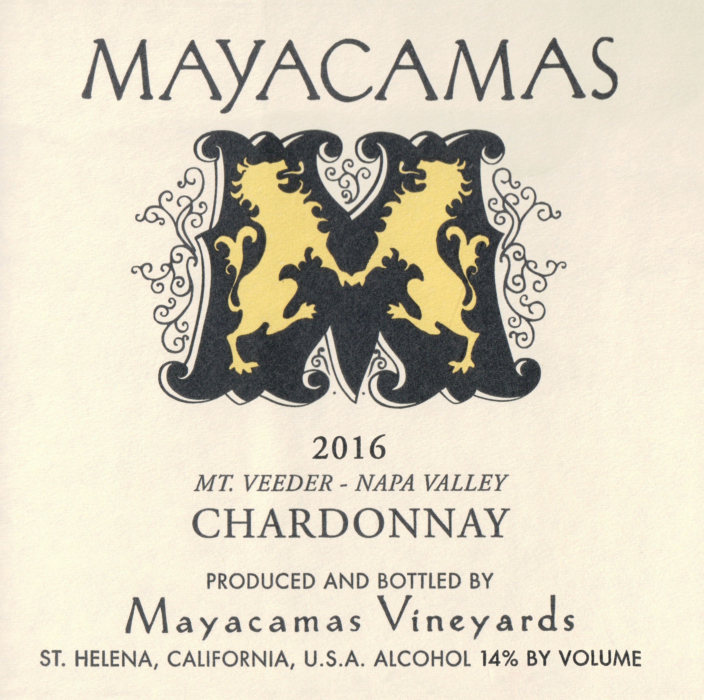 2016 Mayacamas Mt Veeder Chardonnay | Wine Library