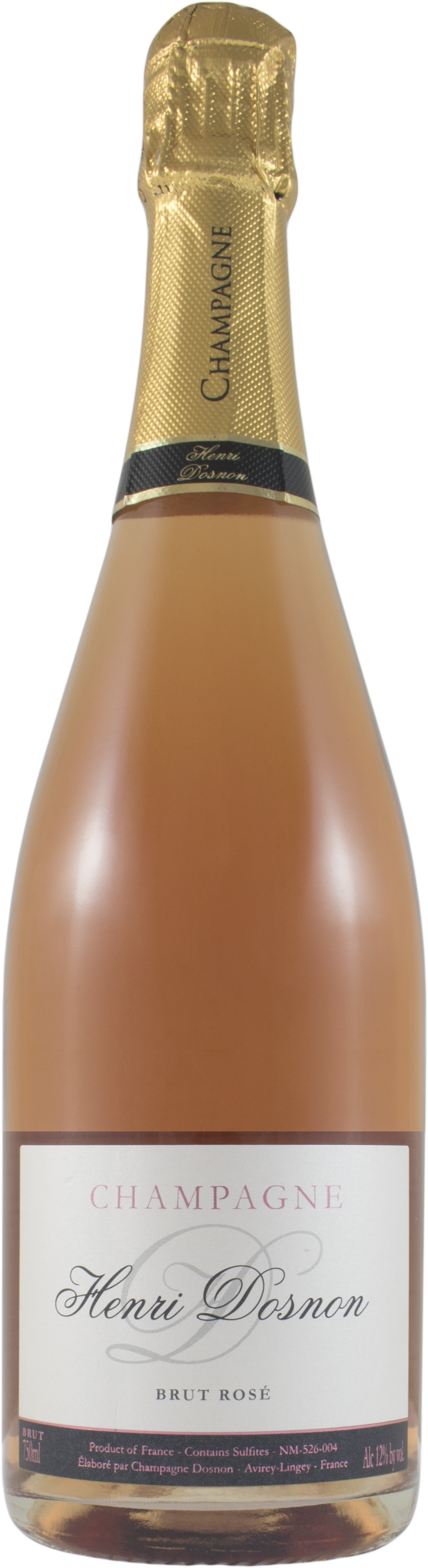 Henri Dosnon Brut Rose Wine Library