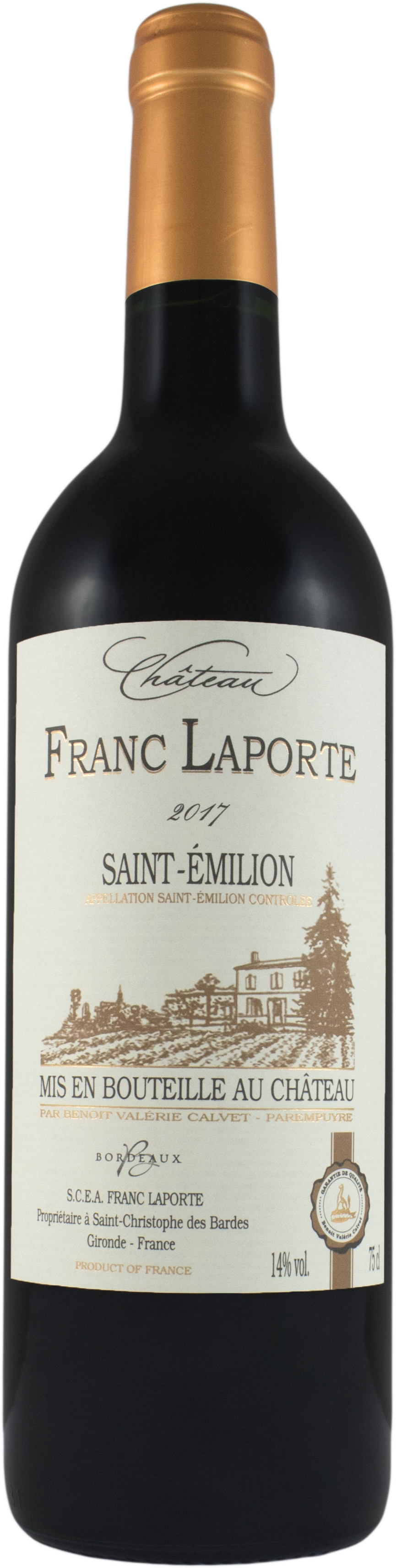 2017 Chateau Franc Laporte Saint Emilion Wine Library
