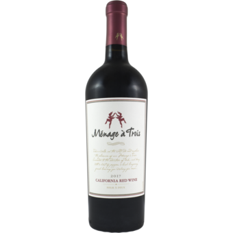 Bottle shot for 2017 Folie A Deux Menage A Trois Rouge