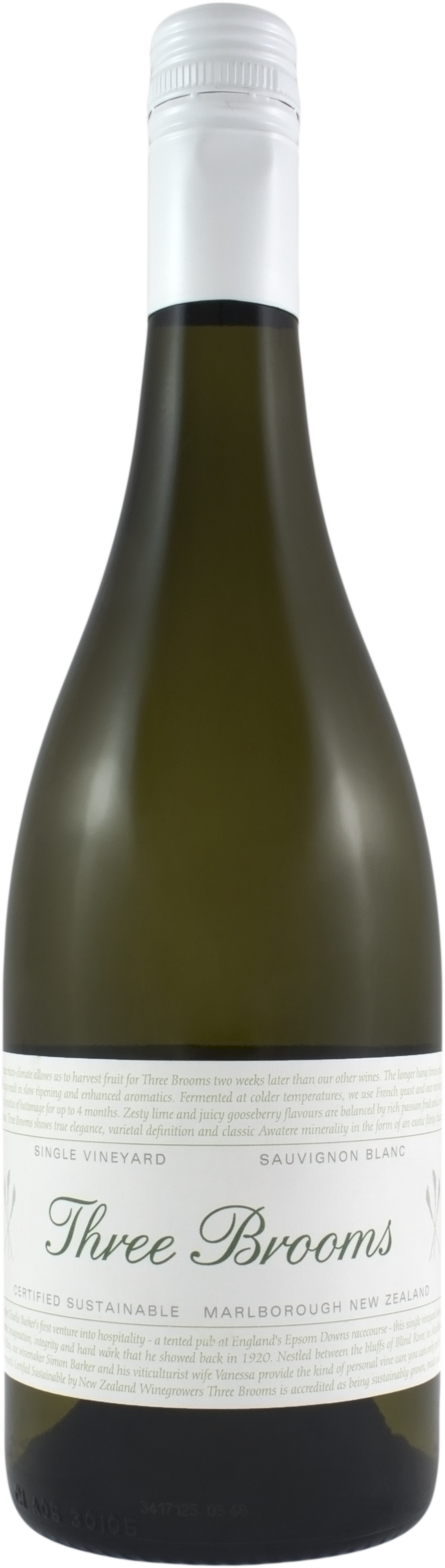 2018 Three Brooms Sauvignon Blanc Wine Library