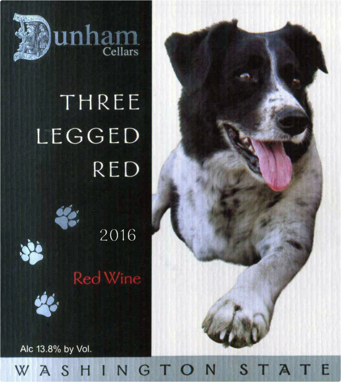 2016 Dunham Cellars 3 Legged Red Wine Library