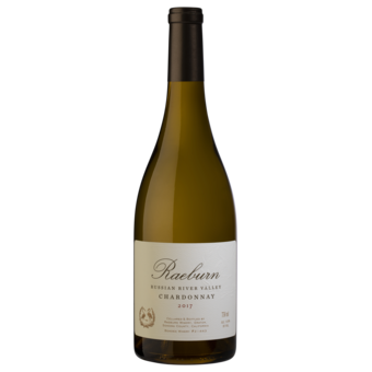 Bottle shot for 2017 Raeburn Chardonnay