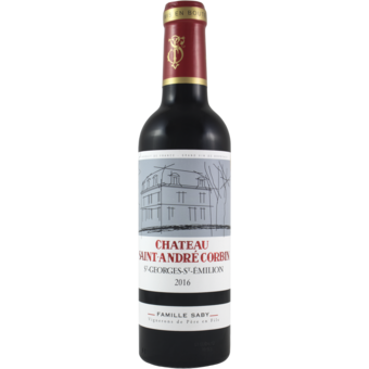 Bottle shot for 2016 Saint Andre Corbin St Georges St Emillion