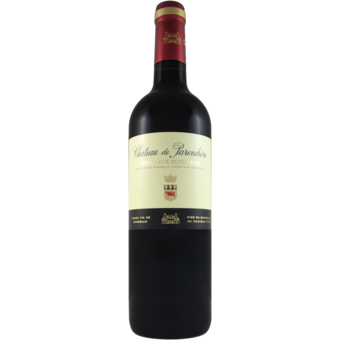 Bottle shot for 2016 Chateau Parenchere Bordeaux
