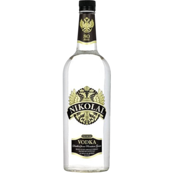 Bottle shot for  Nikolai Vodka