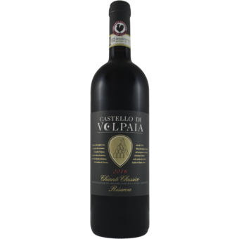 Bottle shot for 2016 Castello Di Volpaia Chianti Classico Riserva