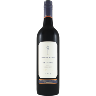 Bottle shot for 2013 Craggy Range Te Kahu Gimblett Gravels