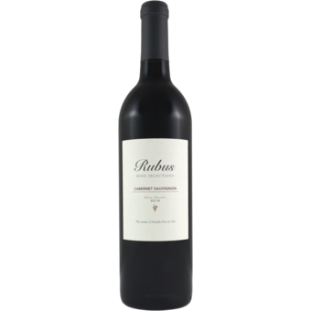 Bottle shot for 2016 Rubus Napa Valley Cabernet Sauvignon