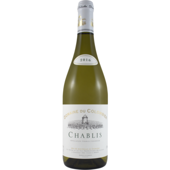 Bottle shot for 2016 Domaine Du Colombier Chablis