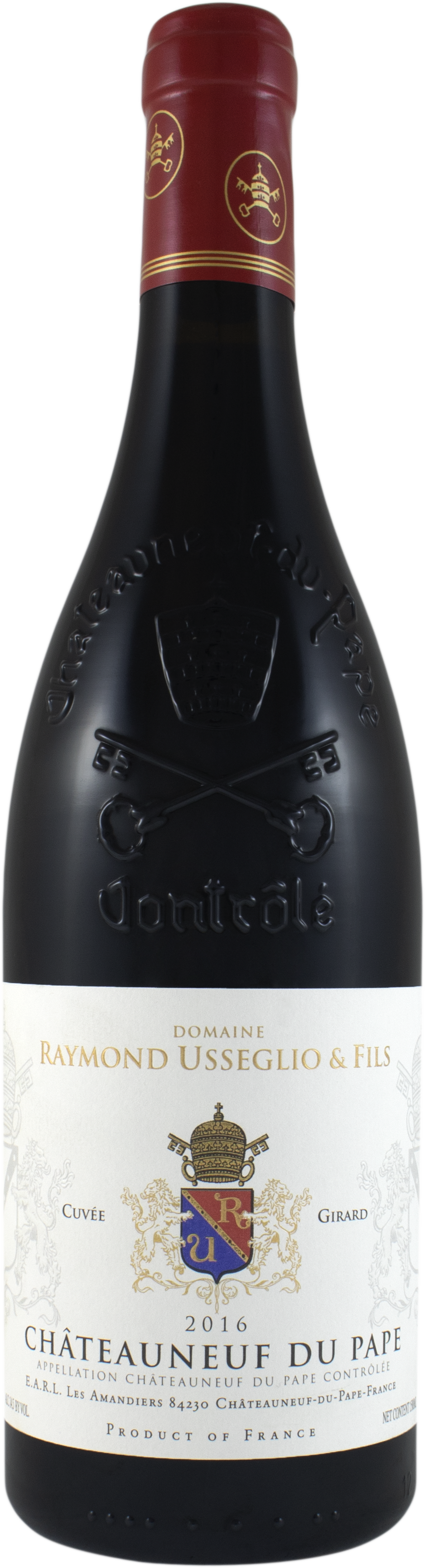 2016 Domaine Raymond Usseglio Chateauneuf Du Pape Cuvee Girard Wine Library