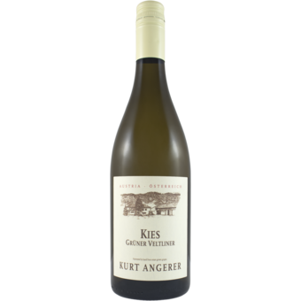 Bottle shot for 2017 Kurt Angerer Gruner Veltliner Kies