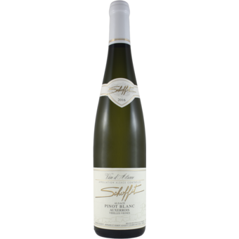 Bottle shot for 2016 Domaine Schoffit Pinot Blanc Vieilles Vignes Sec
