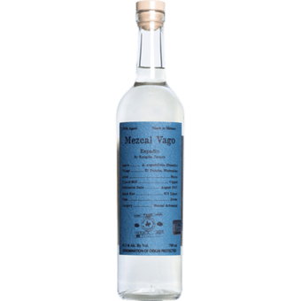 Bottle shot for  Vago Mezcal Espadin Emigdio Jarquin