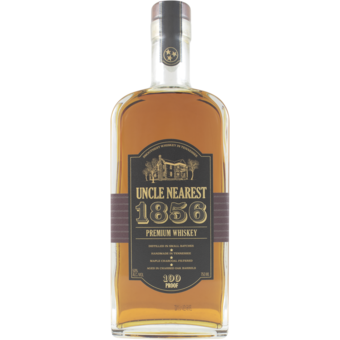 Bottle shot for  Uncle Nearest 1856 Tennessee Whiskey