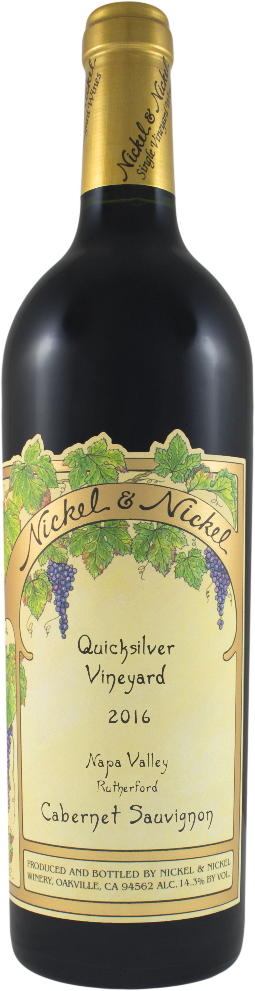 2016 Nickel & Nickel Quicksilver Wine Library