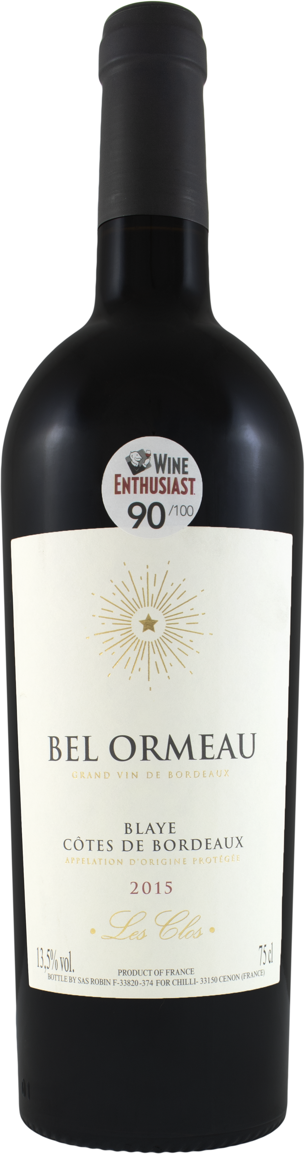 2015 Bel Ormeau Cotes De Bordeaux Wine Library