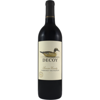 Bottle shot for 2017 Duckhorn Decoy Cabernet
