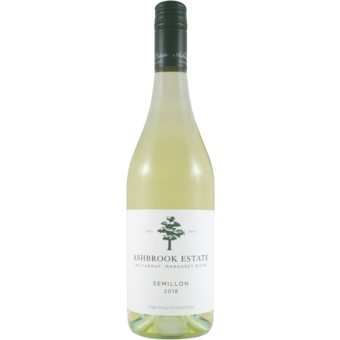Bottle shot for 2018 Ashbrook Estate Margaret River Semillon
