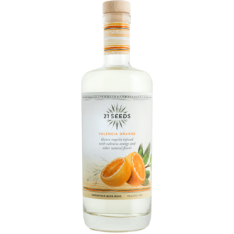 Bottle shot for  Twenty One Seeds Valencia Orange Blanco