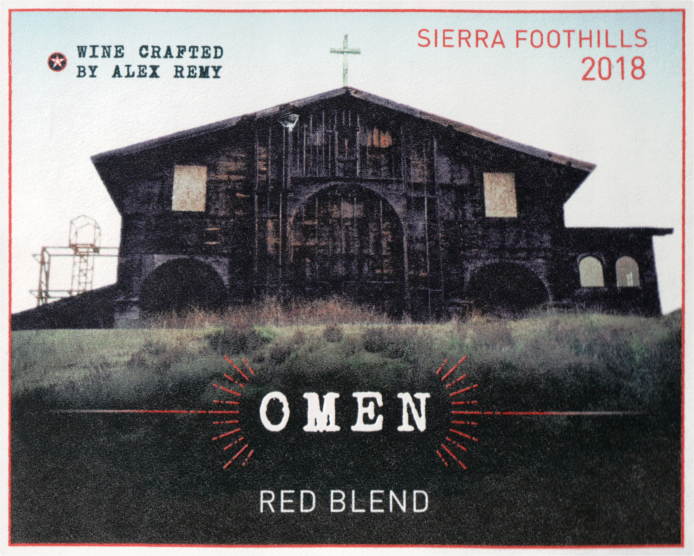 2018 Omen Red Blend Wine Library