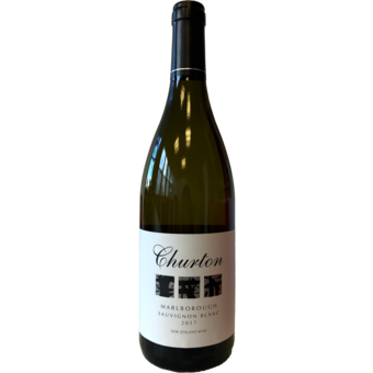 Bottle shot for 2017 Churton Sauvignon Blanc
