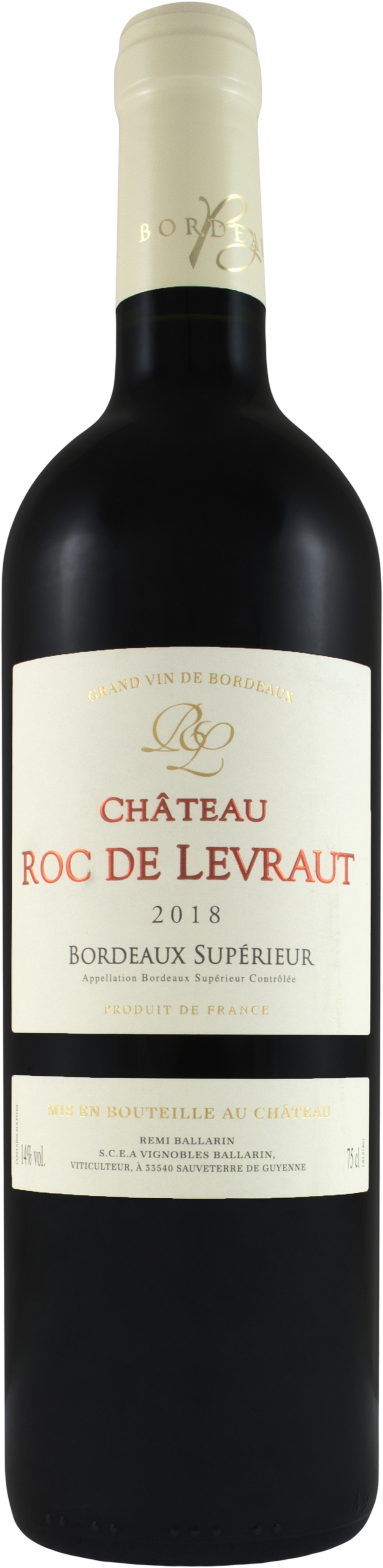 2018 Chateau Roc De Levraut Bordeaux Superieur Wine Library