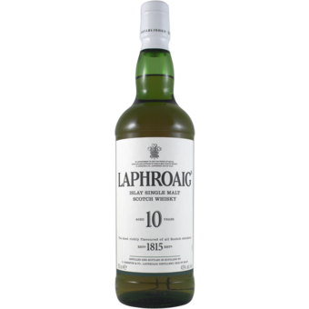 Bottle shot for  Laphroaig 10 Year Old