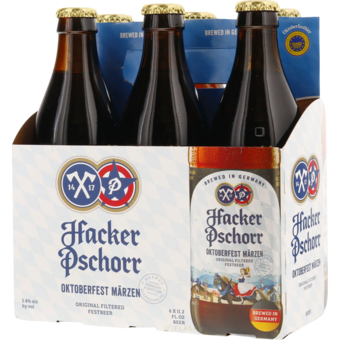 Bottle shot for  Hacker Pchorr Oktoberfest 6pk