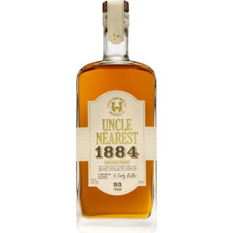 Bottle shot for  Uncle Nearest 1884 Small Batch Tennessee Whiskey