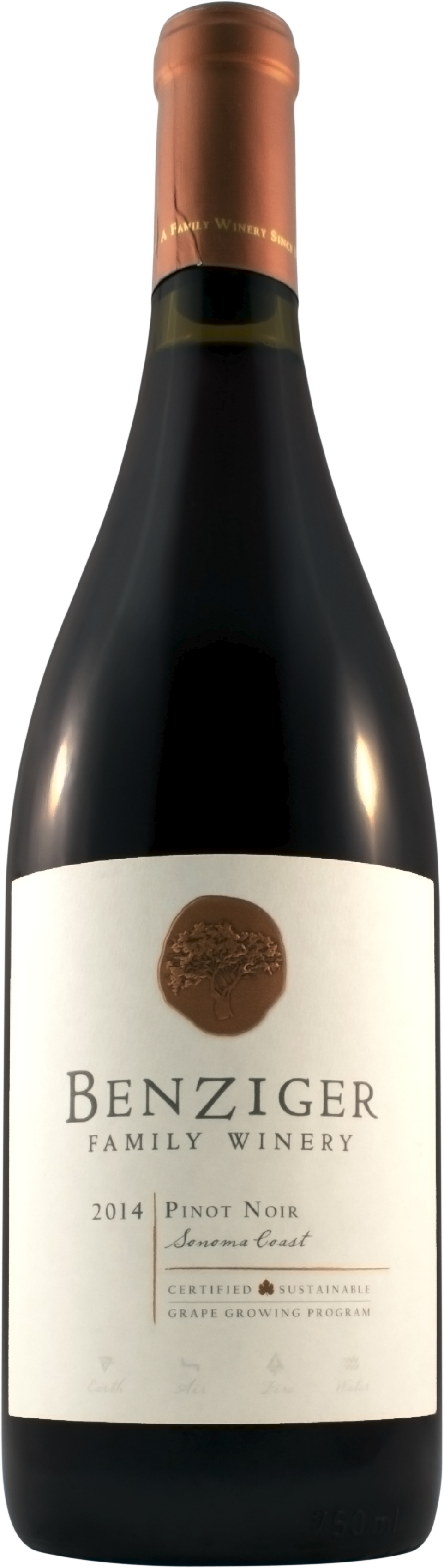 2014 Benziger Pinot Noir Sonoma Coast | Wine Library