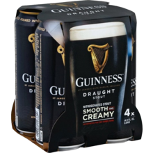 Product image for  Guinness Draft Cans 4pk