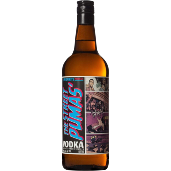 Bottle shot for  The Sreet Pumas Vodka